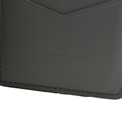 LOUIS VUITTON Monogram Shadow Pocket Organizer Gray