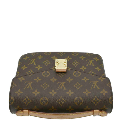 LOUIS VUITTON Metis Pochette Monogram Canvas Crossbody Bag Brown