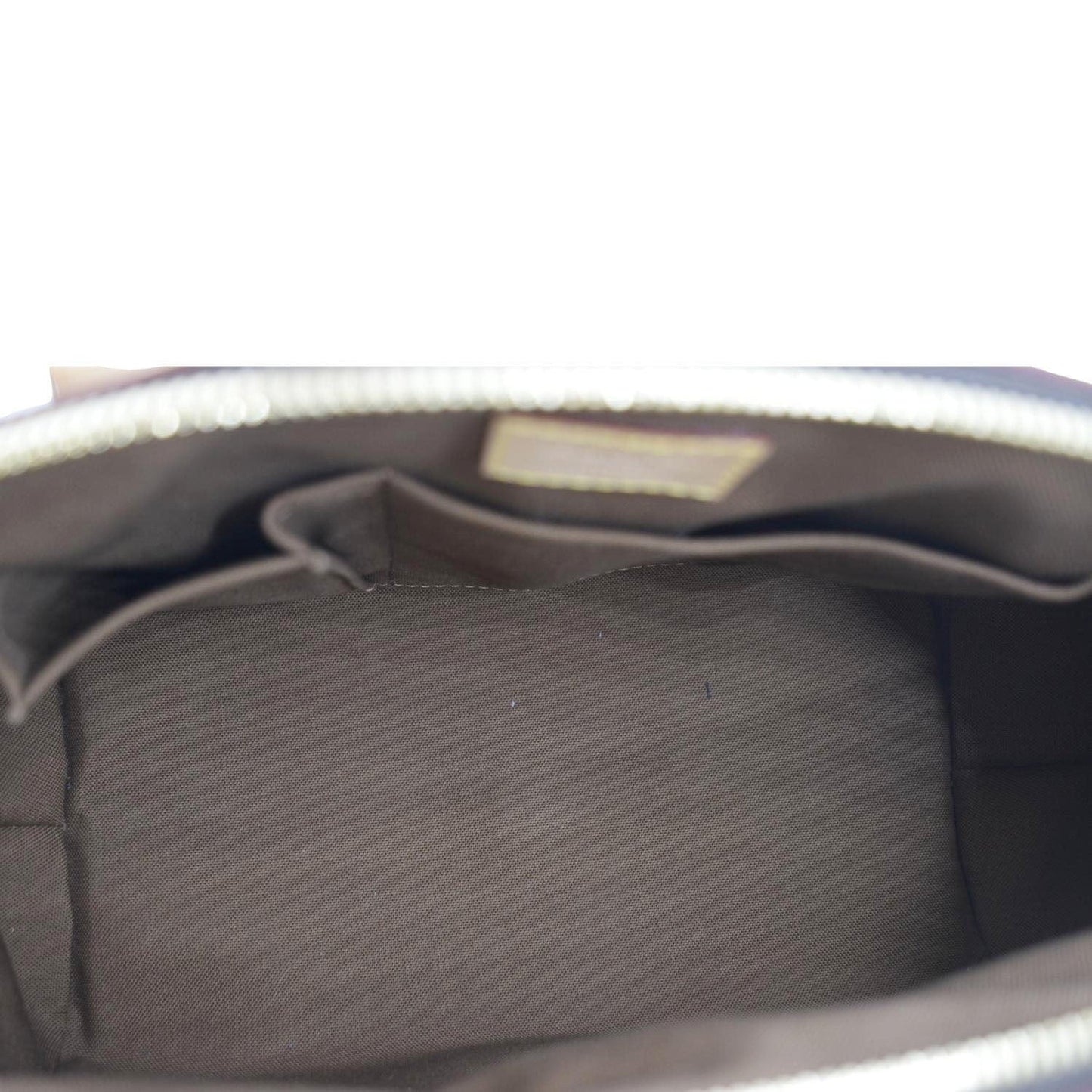 LOUIS VUITTON Tivoli PM Monogram Canvas Satchel Bag Brown