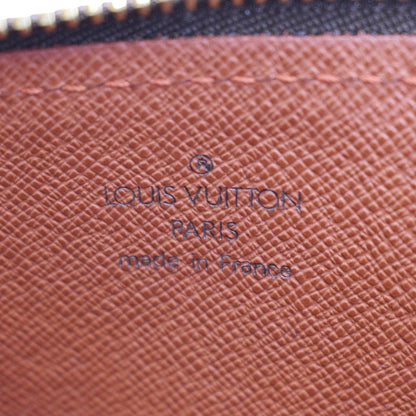 LOUIS VUITTON Papillon Damier Ebene Shoulder Bag Brown