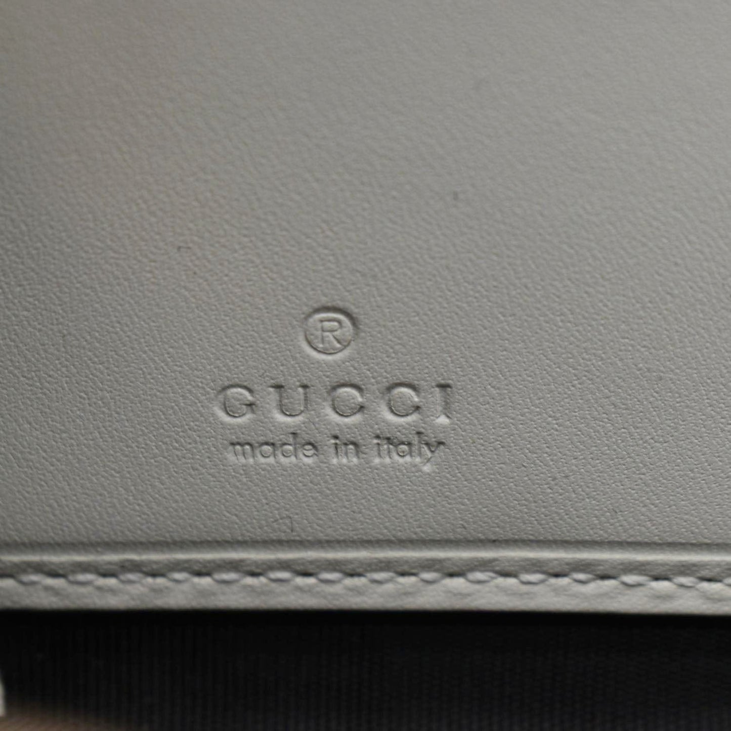 GUCCI GG Marmont Trompe L'Oeil Print Matelasse Leather Zip Around Wallet Multicolor 466490