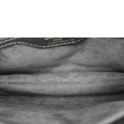 LOUIS VUITTON Twinny Monogram Canvas Shoulder Bag Brown
