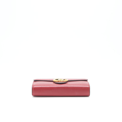 Gucci GG marmont Wallet on Chain Red