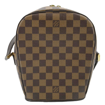 LOUIS VUITTON Ipanema GM Damier Ebene Crossbody Bag Brown