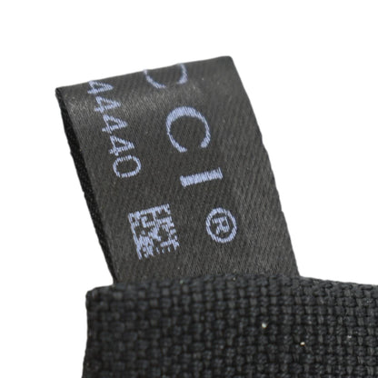 GUCCI Small GG Supreme Canvas Messenger Bag Black 523599