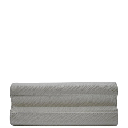 LOUIS VUITTON MM Twist Epi Leather Chain Shoulder Bag White