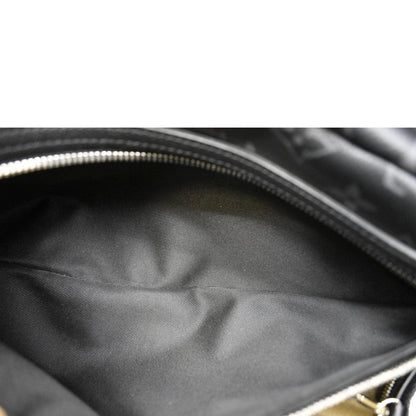 LOUIS VUITTON Duo Sling Taigarama Backpack Bag Black