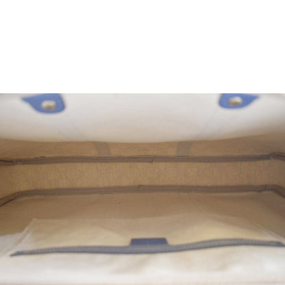 GUCCI GG Supreme Stars Briefcase Bag Beige
