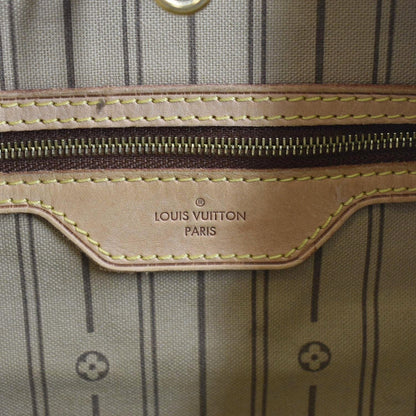 LOUIS VUITTON Delightful MM Monogram Canvas Hobo Bag Brown