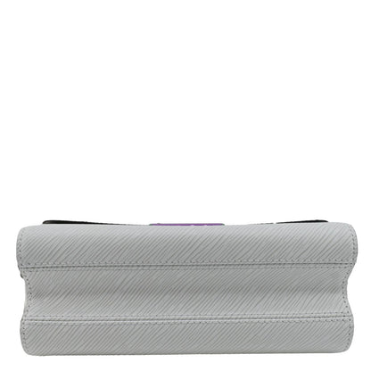 LOUIS VUITTON Twist Epi Leather Crossbody Bag White