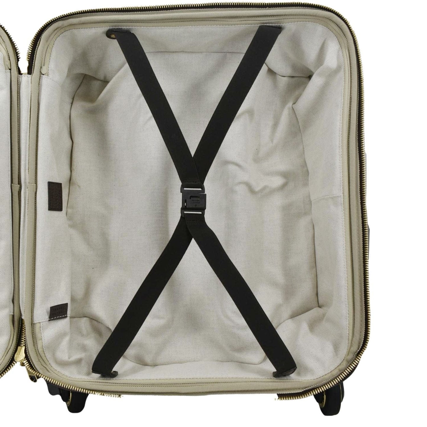 GUCCI Small Cabin Trolley Jumbo GG Supreme Canvas Travel Bag Beige 693646