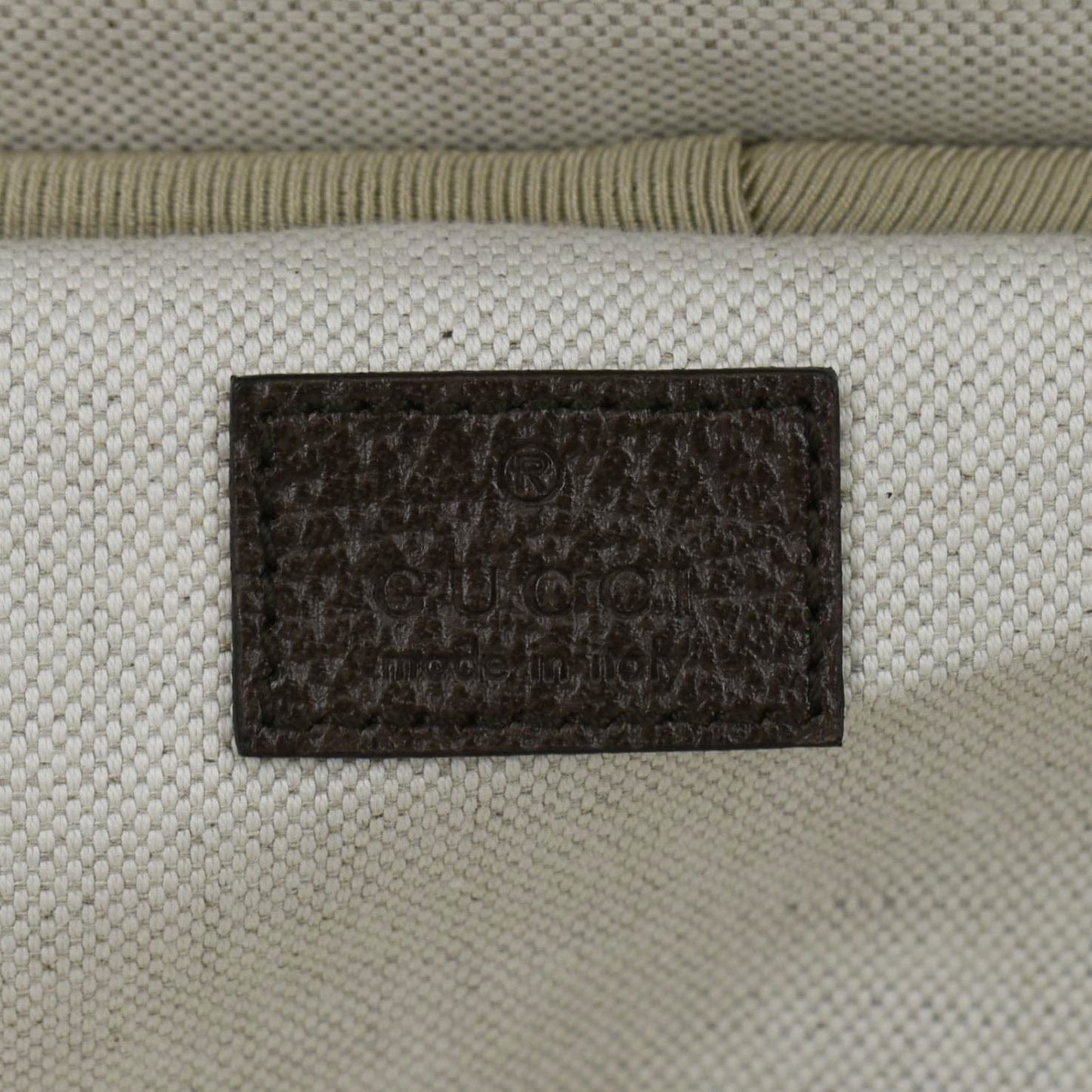 GUCCI Small Cabin Trolley Jumbo GG Supreme Canvas Travel Bag Beige 693646