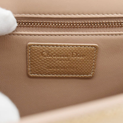 CHRISTIAN DIOR 30 Montaigne Flap Leather Crossbody Bag Brown