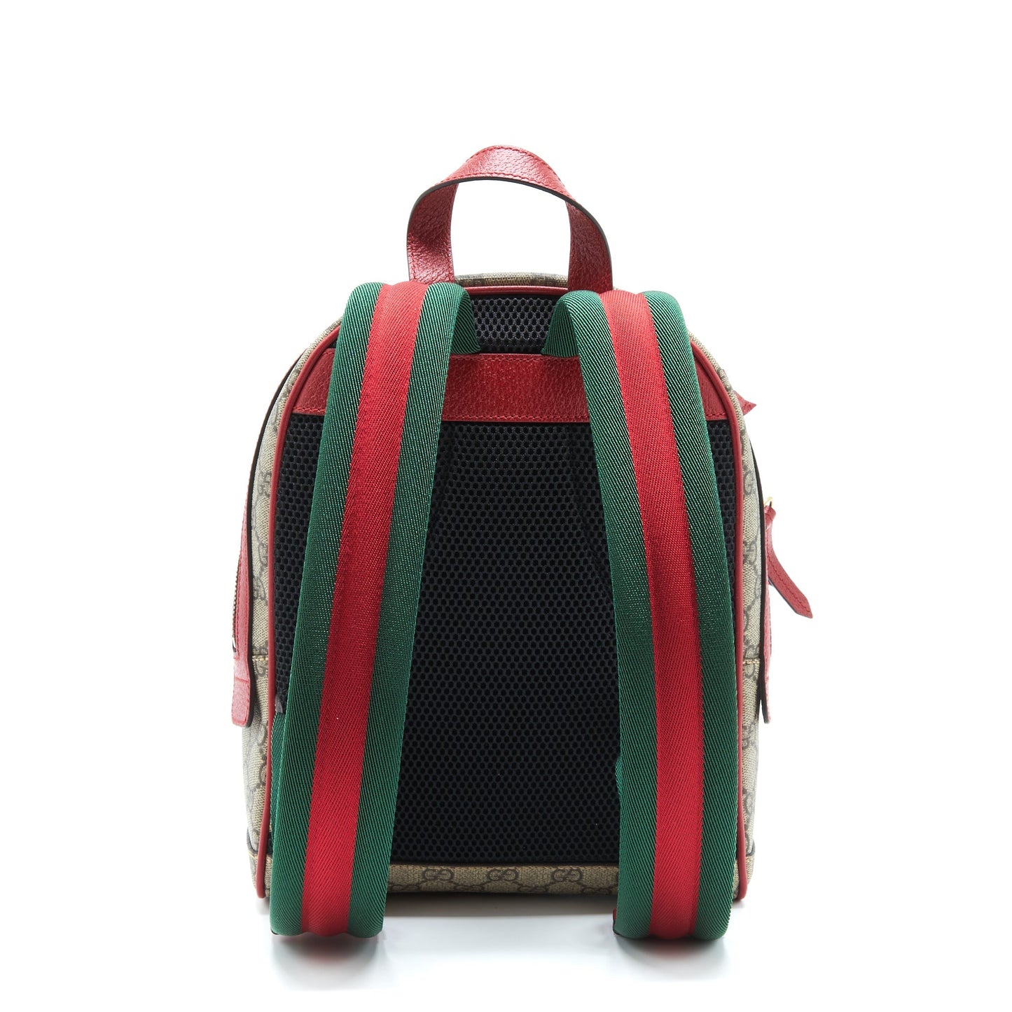 Gucci Cat Print GG Supreme Backpack Pink/Red/Multicolour