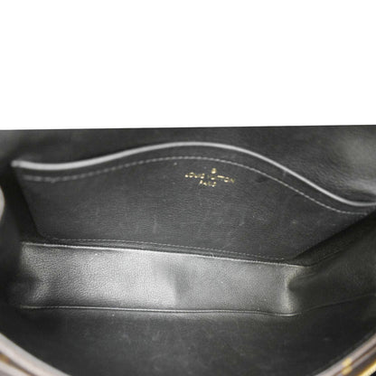 LOUIS VUITTON Marceau Monogram Canvas Shoulder Bag Black