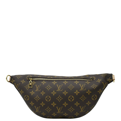LOUIS VUITTON High Rise Monogram Canvas Bumbag Brown