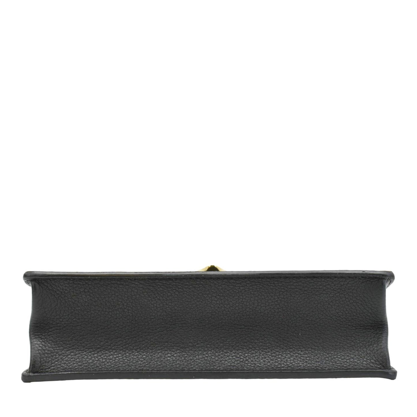 LOUIS VUITTON Vavin PM Damier Ebene Chain Crossbody Bag Black