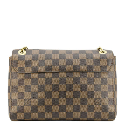 LOUIS VUITTON Vavin PM Damier Ebene Crossbody Bag Cream