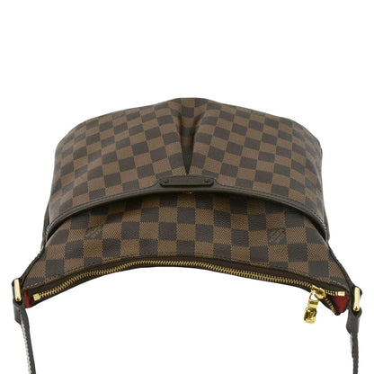LOUIS VUITTON Bloomsbury Damier Ebene Crossbody Bag Brown
