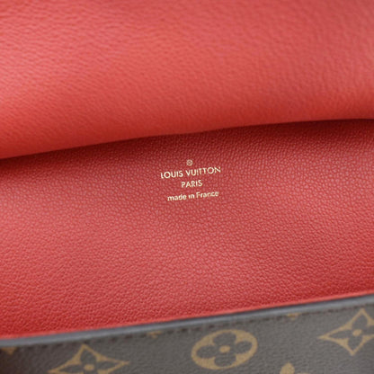 LOUIS VUITTON Florine Monogram Canvas Shoulder Bag Red