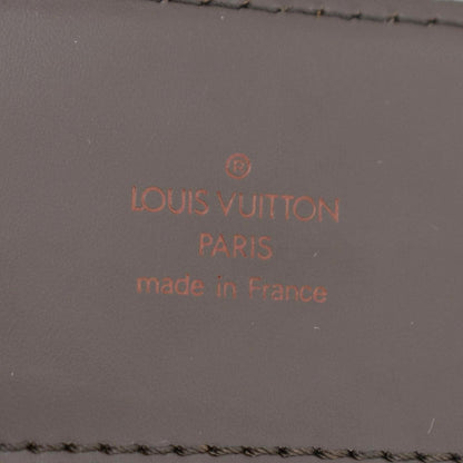LOUIS VUITTON Broadway Damier Ebene Messenger Bag Brown