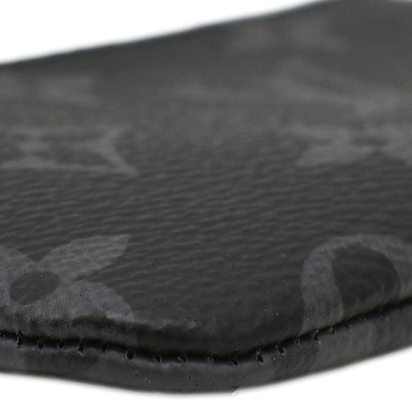 LOUIS VUITTON Monogram Reverse Eclipse Key Pouch Black
