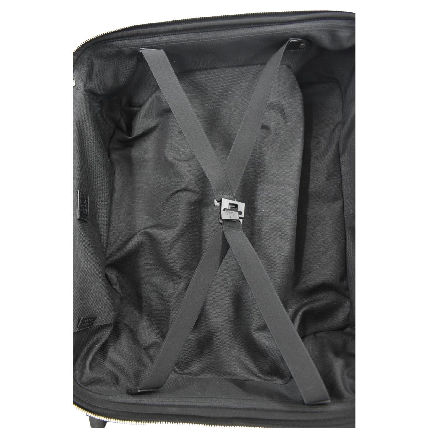GUCCI Small Cabin Trolley Jumbo GG Supreme Canvas Travel Bag Black 451003
