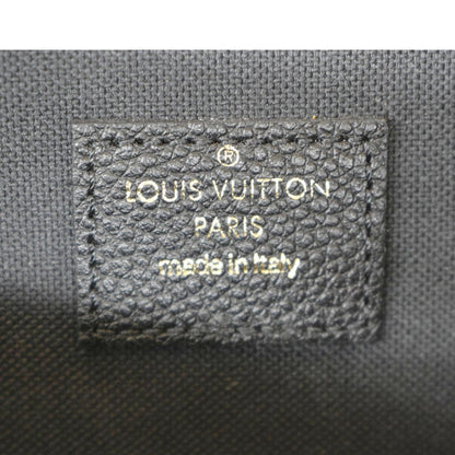 LOUIS VUITTON Felicie Monogram Empreinte Pochette Shoulder Bag Black