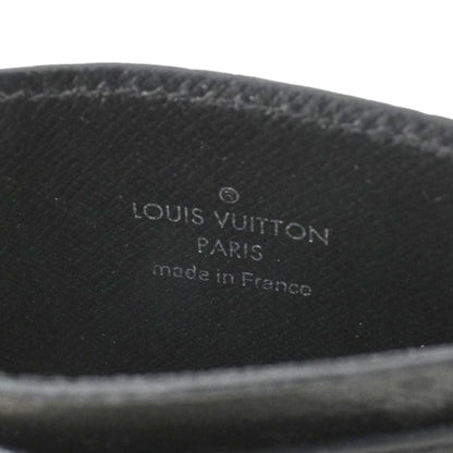 LOUIS VUITTON Monogram Eclipse Card Holder Black