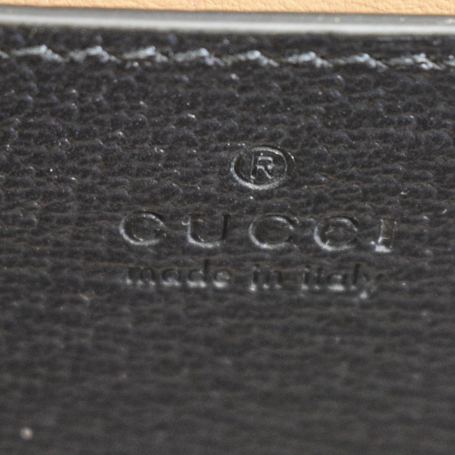 GUCCI Dionysus GG Supreme Canvas Crossbody Bag Navy Blue 725548