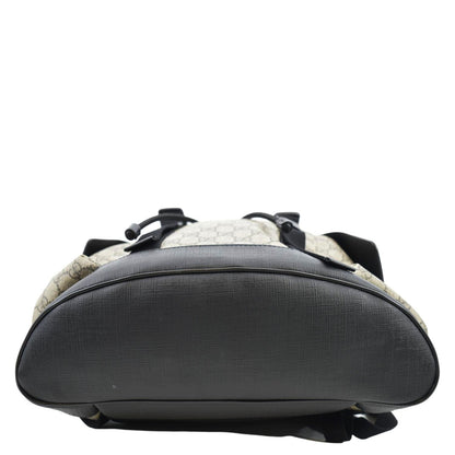 GUCCI Soft GG Supreme Canvas Backpack Bag Beige