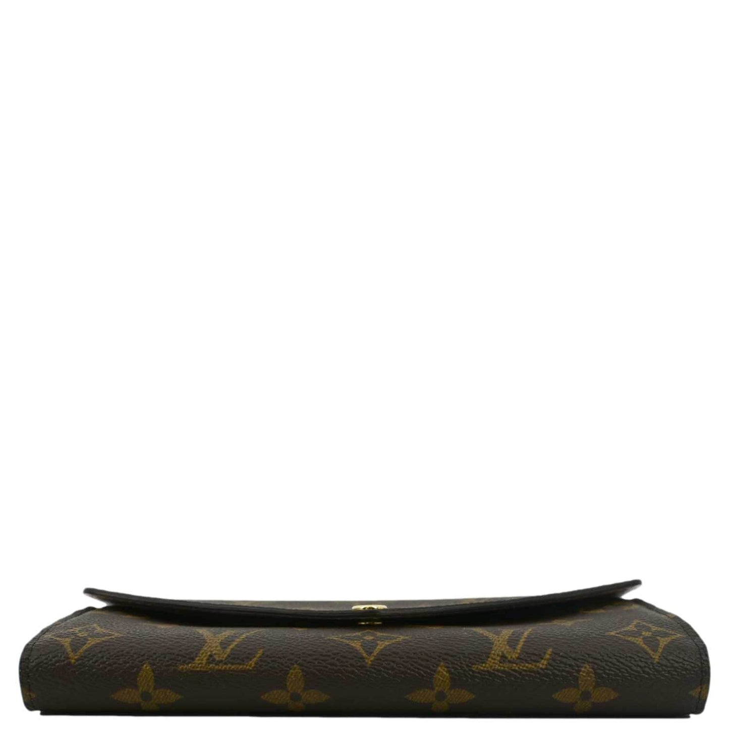 LOUIS VUITTON Sarah Monogram Canvas Wallet Brown