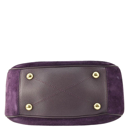 LOUIS VUITTON Audacieuse MM Empreinte Leather Shoulder Bag Terre