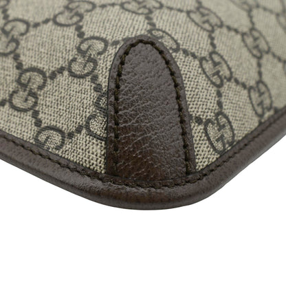 GUCCI Neo Vintage Medium GG Supreme Canvas Messenger Bag Beige 598604