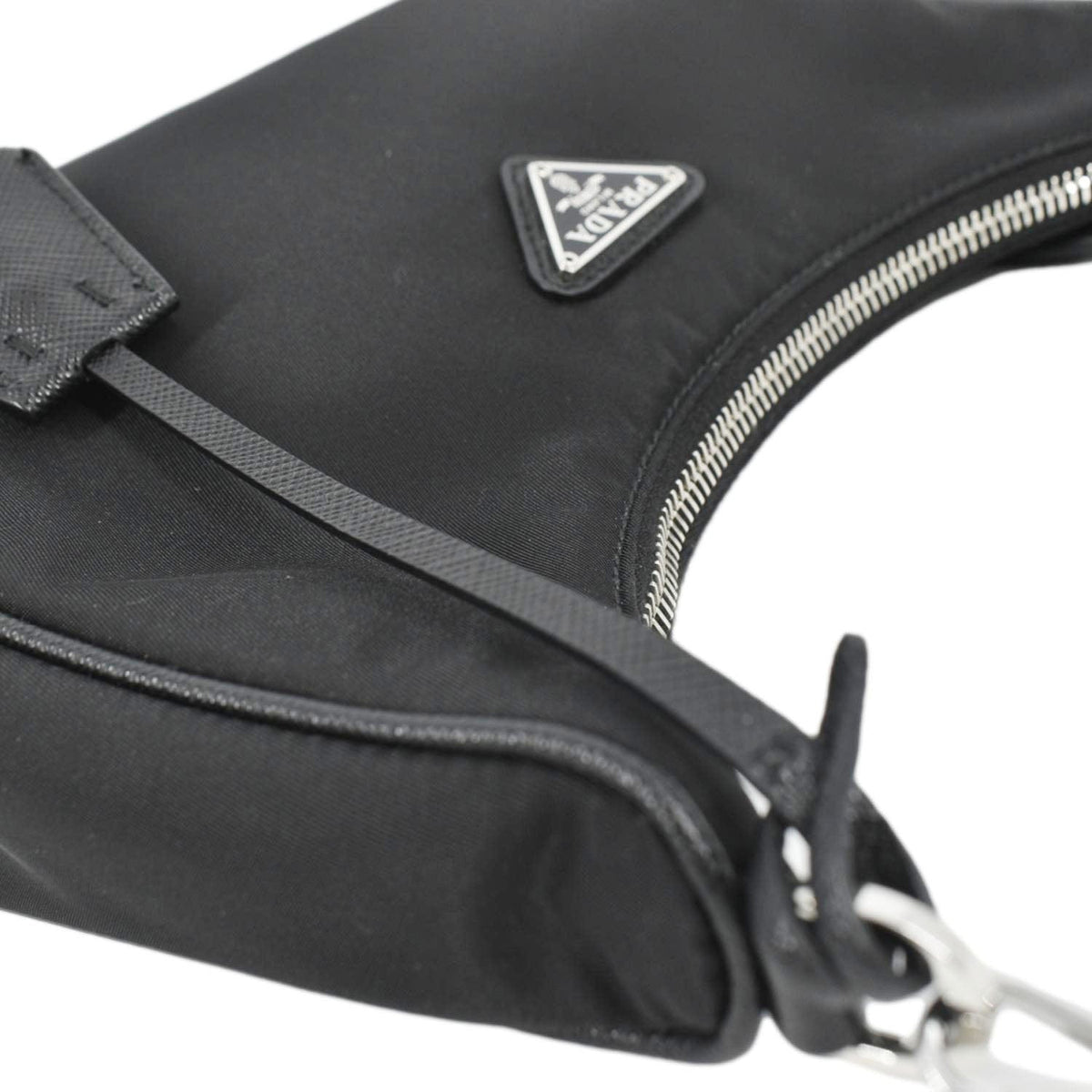 PRADA Re-Edition 2005 Re-Nylon Shoulder Bag Black