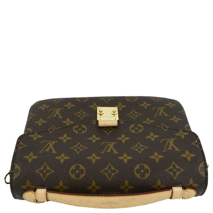 LOUIS VUITTON Metis Pochette Monogram Canvas Crossbody Bag Brown