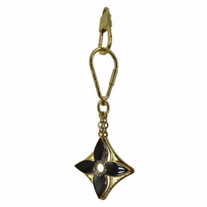 LOUIS VUITTON Puzzle Key Monogram Bag Charm Gold