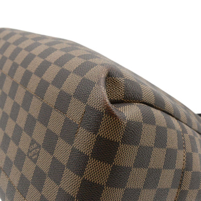 LOUIS VUITTON Belmont MM Damier Ebene Shoulder Bag Brown