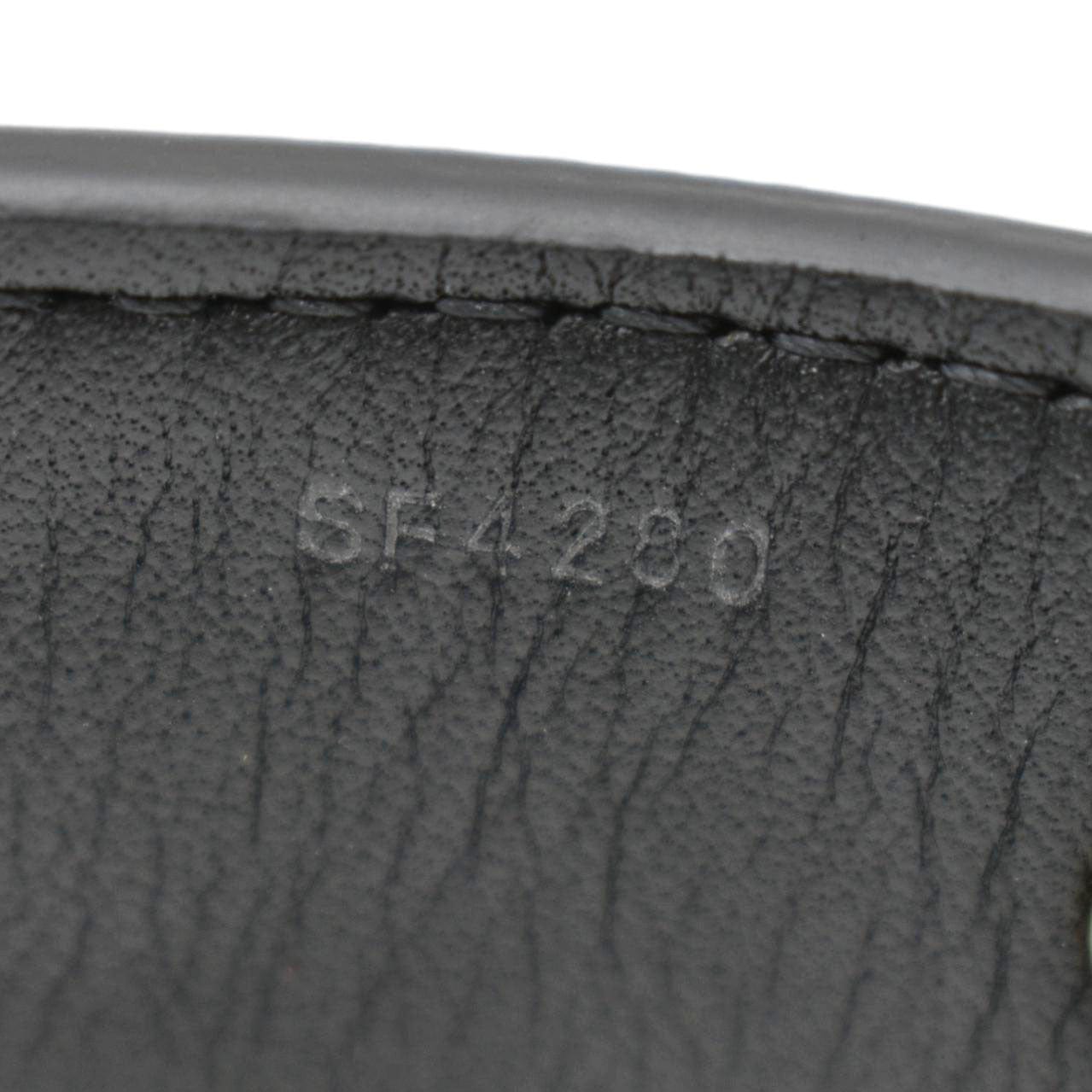 LOUIS VUITTON Monogram Reverse Canvas Bandouliere Strap Brown