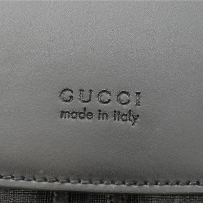 GUCCI GG Supreme Canvas Backpack Black 495563