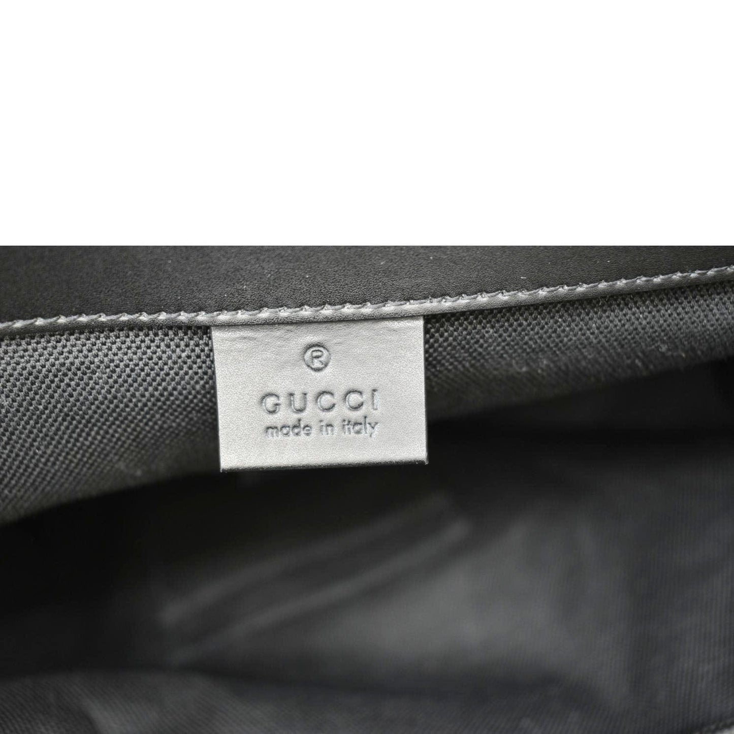 GUCCI GG Supreme Canvas Backpack Black 495563