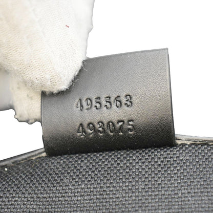 GUCCI GG Supreme Canvas Backpack Black 495563