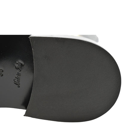 LOUIS VUITTON Westside Flat High Leather Boot Noir Black