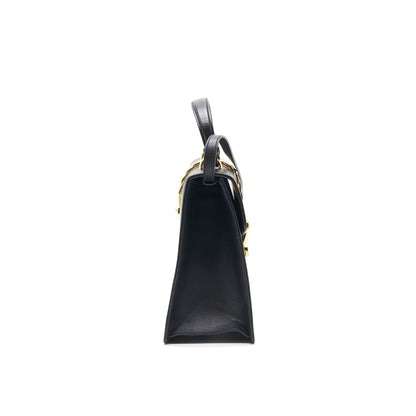 GUCCI SYLVIE MEDIUM TOTE BAG BLACK