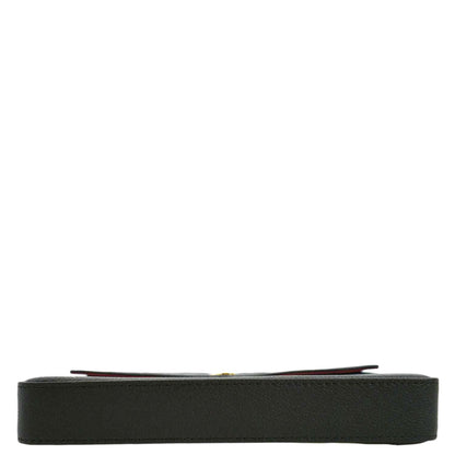 LOUIS VUITTON Felicie Pochette Monogram Empreinte Crossbody Bag Bicolor