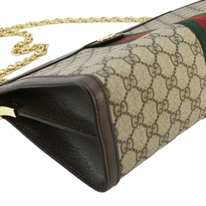 GUCCI Ophidia Medium GG Supreme Canvas Shoulder Bag Beige  503876