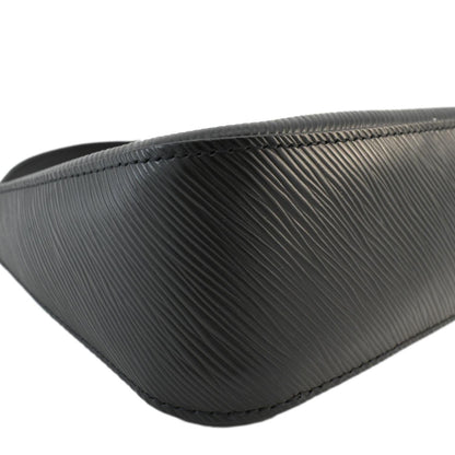 LOUIS VUITTON Marelle Epi Leather Shoulder Bag Black