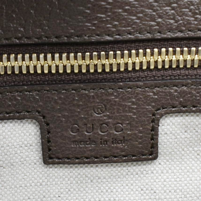 GUCCI Jumbo GG Canvas Tote Shoulder Bag Beige 678839