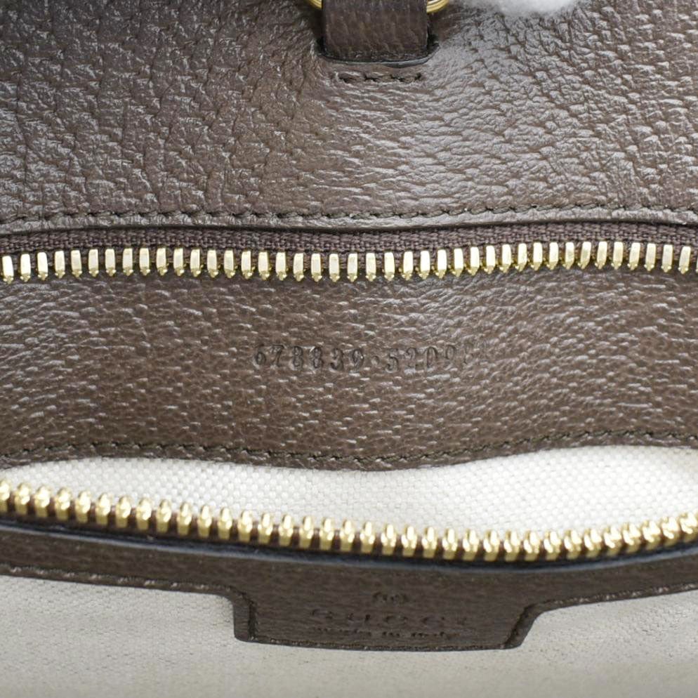 GUCCI Jumbo GG Canvas Tote Shoulder Bag Beige 678839