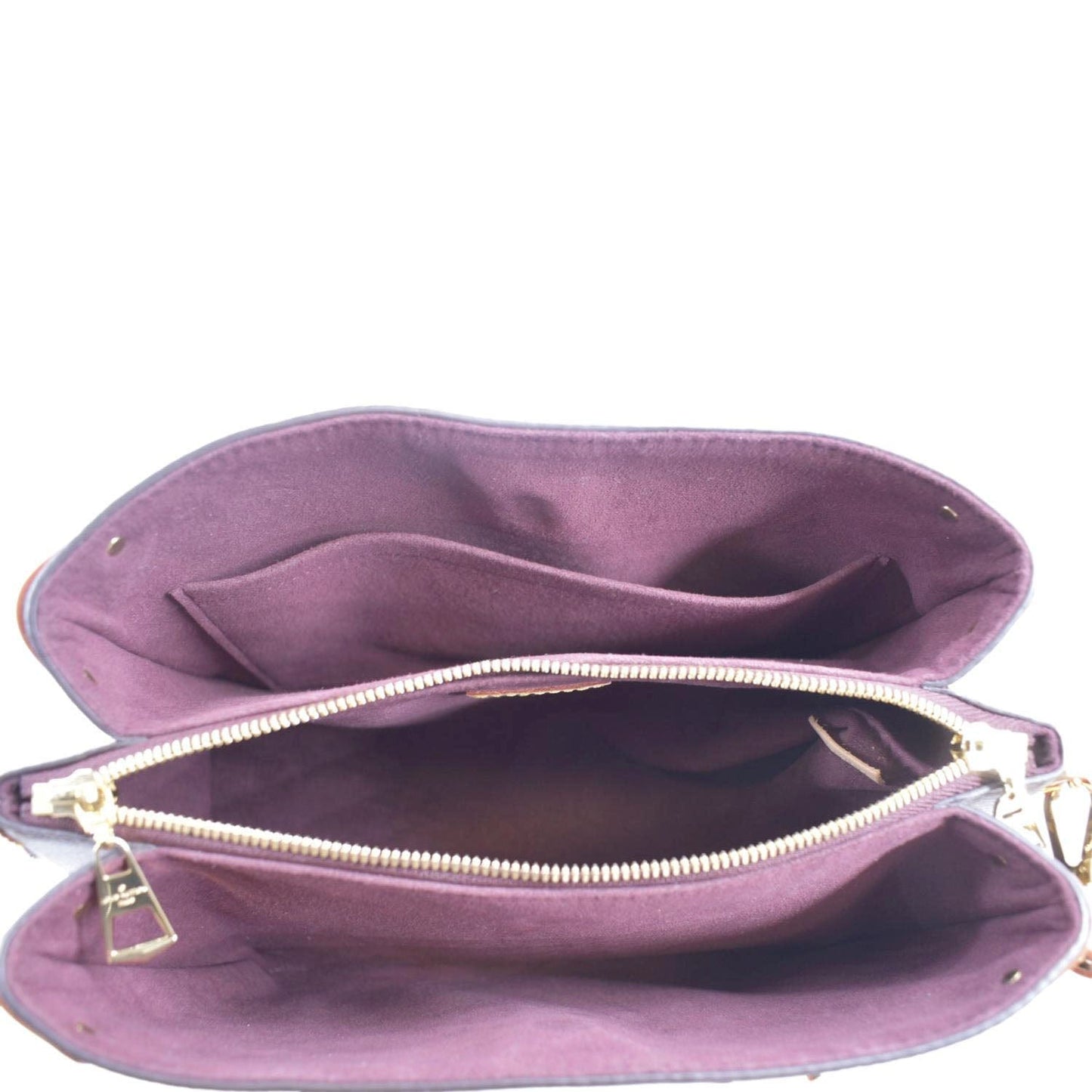 LOUIS VUITTON Soufflot BB Monogram Canvas Shoulder Crossbody Bag Brown